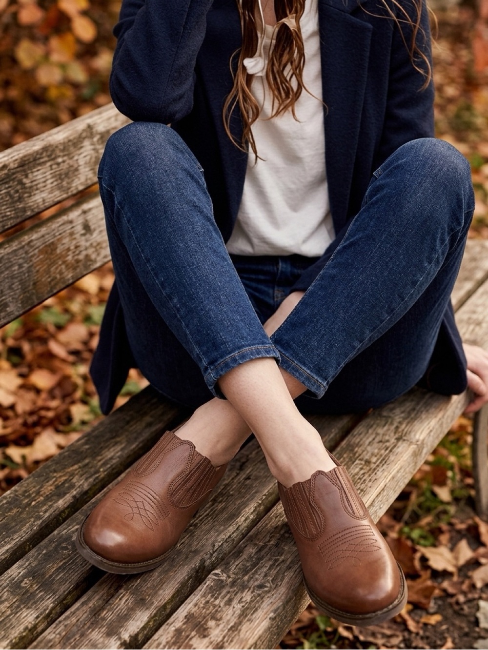 Umberto Raffini Brown Leather Ankle Booties